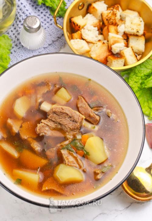 Вкусный и простой рецепт грибной суп из польских грибов 08 Вкусный и простой рецепт грибной суп из польских грибов 08