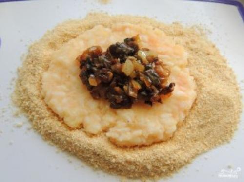 Котлеты с рисом и картошкой. Картофельные котлеты с рисом