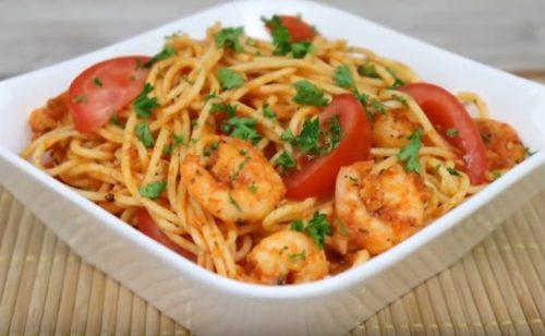 Паста с креветками и сыром без сливок. Спагетти с креветками. 9 рецептов приготовления пасты с креветками, овощами и соусом
