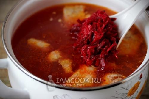 Красный борщ без капусты в мультиварке. Красный борщ со щавелем без капусты в мультиварке 13 Красный борщ без капусты в мультиварке. Красный борщ со щавелем без капусты в мультиварке 13