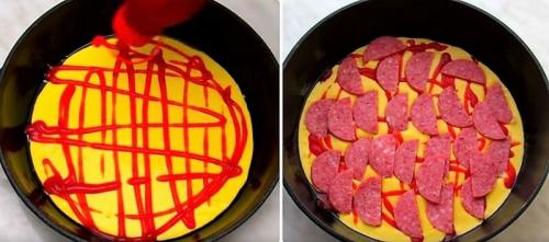 Быстрая пицца без дрожжей на сковороде. Любимица, пицца на сковороде и без дрожжей за 12 минут 37 Быстрая пицца без дрожжей на сковороде. Любимица, пицца на сковороде и без дрожжей за 12 минут 37