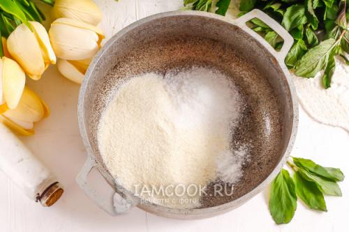 Манная каша без молока. Густая манная каша на воде 01 Манная каша без молока. Густая манная каша на воде 01