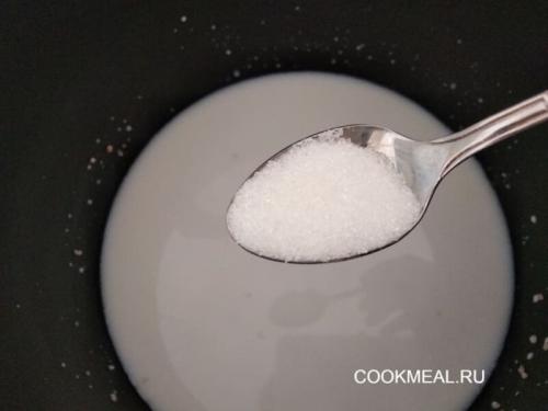 Нежная пшеничная каша на молоке. Пшеничная каша на молоке в мультиварке