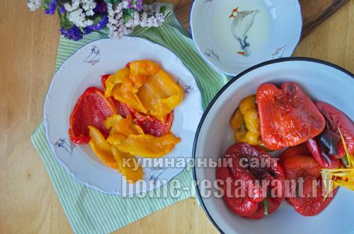 Печеный перец в маринаде на зиму. Печеный перец на зиму «для гурманов»