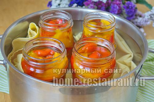 Печеный перец в маринаде на зиму. Печеный перец на зиму «для гурманов»