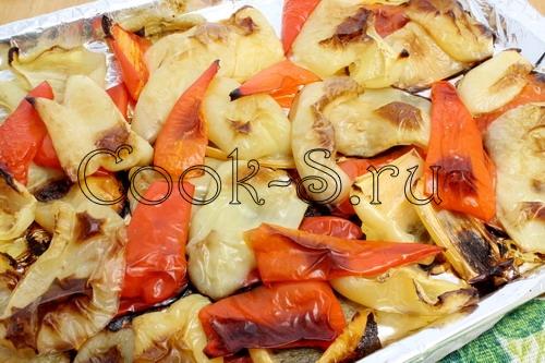 Запеченный перец на зиму. Салат из кабачков и перца на зиму 29 Запеченный перец на зиму. Салат из кабачков и перца на зиму 29