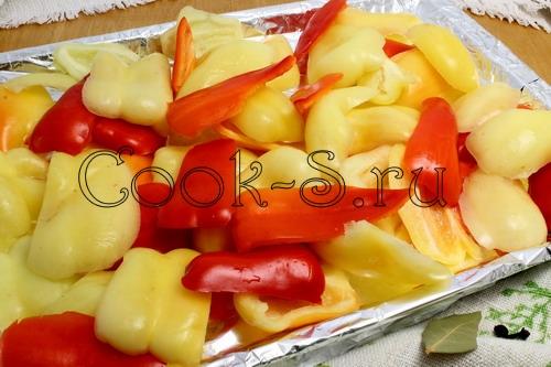 Запеченный перец на зиму. Салат из кабачков и перца на зиму 28 Запеченный перец на зиму. Салат из кабачков и перца на зиму 28