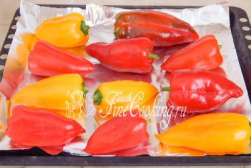 Печеный перец на зиму без стерилизации. Рецепт 1: печеный перец на зиму (пошаговые фото)