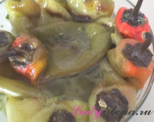 Запеченный перец по-сербски на зиму. Печеные перцы по-сербски — фото-рецепт