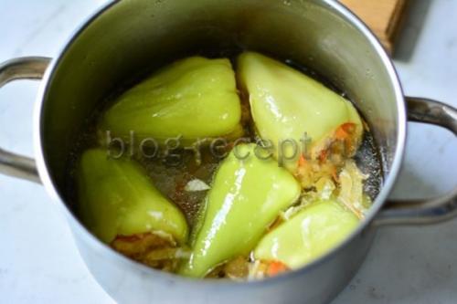 Перец на зиму для фаршировки. Перец фаршированный капустой на зиму: рецепт с фото, пальчики оближешь!