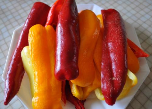 Жареный болгарский перец на зиму по-армянски. Перцы по-армянски.