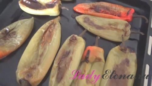 Запеченный перец по-сербски на зиму. Печеные перцы по-сербски — фото-рецепт