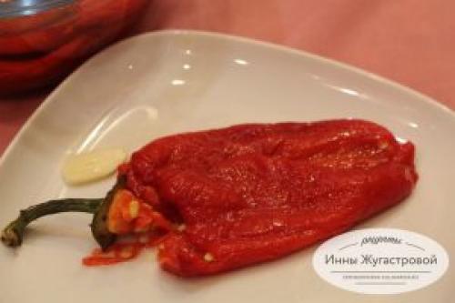 Запеченные перцы в быстром маринаде. Маринованный запеченный сладкий перец быстрого приготовления