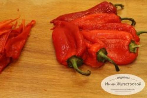 Запеченные перцы в быстром маринаде. Маринованный запеченный сладкий перец быстрого приготовления