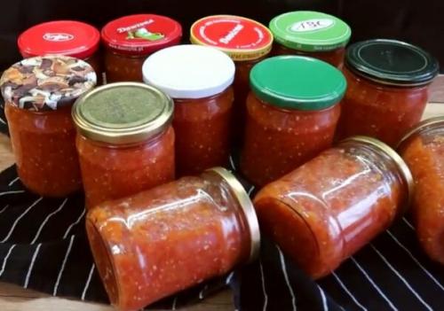 Перец с подливой на зиму. Аджика на зиму из помидоров или болгарского перца. Как сварить вкусный соус — 9 простых рецептов