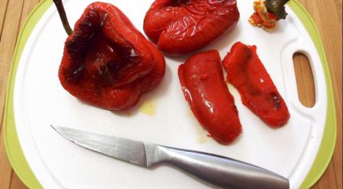 Печеный болгарский перец в банках на зиму. Простой рецепт приготовления печеного болгарского перца на зиму 37 Печеный болгарский перец в банках на зиму. Простой рецепт приготовления печеного болгарского перца на зиму 37