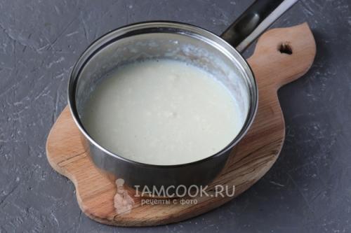 Каша манная с творогом. Манная каша с творогом 05