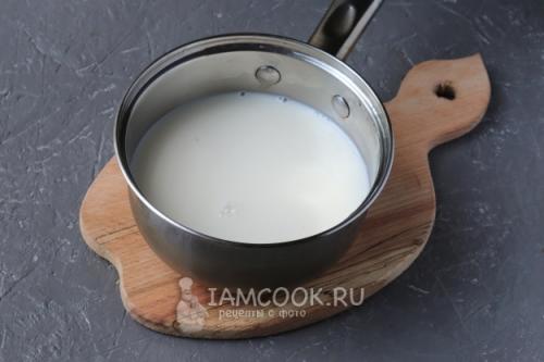 Каша манная с творогом. Манная каша с творогом 01