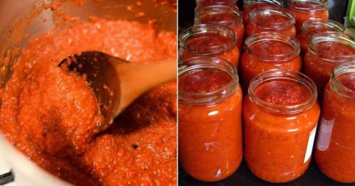 Соус айвар с помидорами и перцем. Соус айвар на зиму