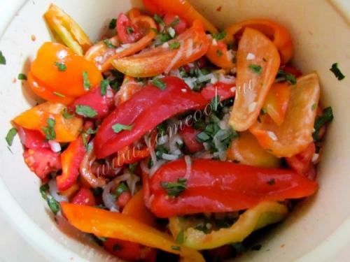 Болгарское лечо с чесноком. Лечо по-домашнему 12 Болгарское лечо с чесноком. Лечо по-домашнему 12