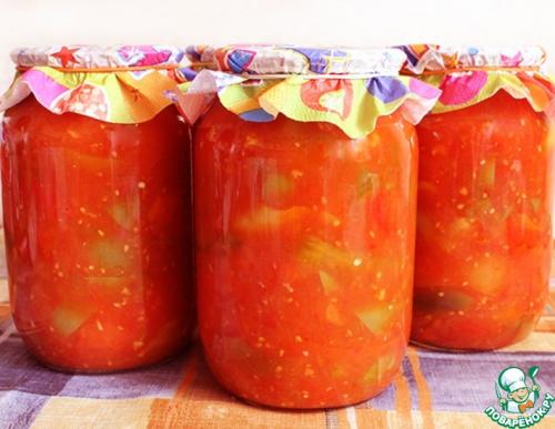 Лечо из перца и помидоров с чесноком и уксусом. Лечо Семейный рецепт