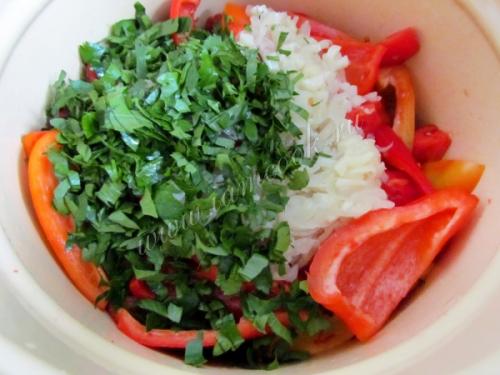 Болгарское лечо с чесноком. Лечо по-домашнему 10 Болгарское лечо с чесноком. Лечо по-домашнему 10