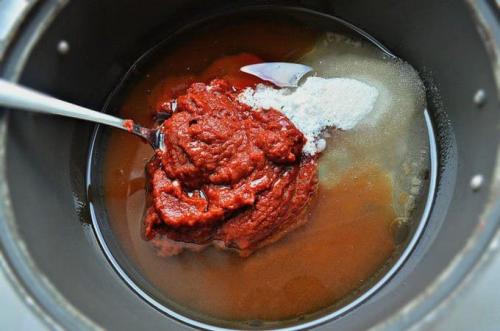 Лечо из кабачков с томатной пастой и чесноком. Лечо из кабачков с томатной пастой на зиму