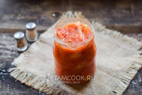 Лечо острое с луком и чесноком. Пошаговый рецепт с фото 08 Лечо острое с луком и чесноком. Пошаговый рецепт с фото 08