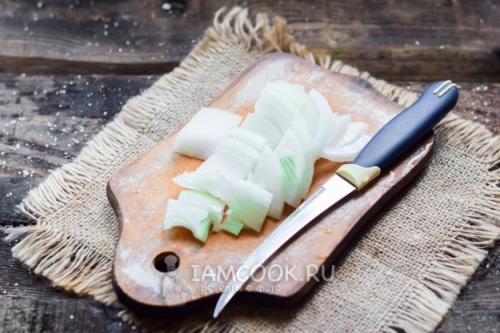 Лечо острое с луком и чесноком. Пошаговый рецепт с фото 04 Лечо острое с луком и чесноком. Пошаговый рецепт с фото 04