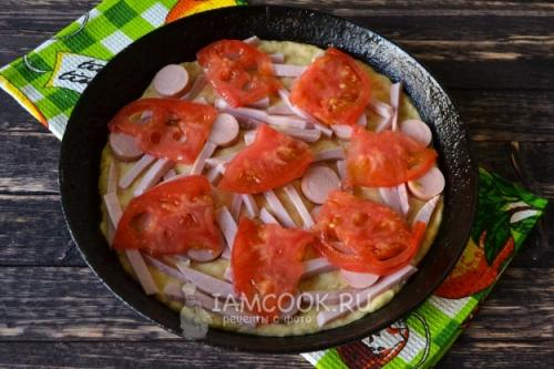 Пицца с майонезом и сметаной на сковороде. Быстрая пицца на сковороде за 10 минут на сметане 35 Пицца с майонезом и сметаной на сковороде. Быстрая пицца на сковороде за 10 минут на сметане 35