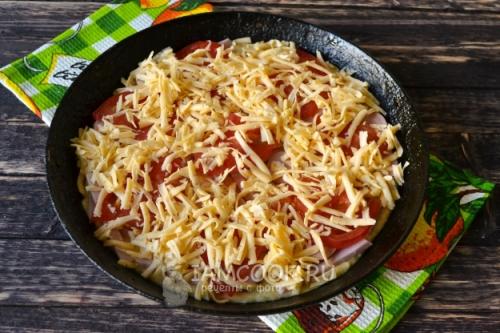 Пицца с майонезом и сметаной на сковороде. Быстрая пицца на сковороде за 10 минут на сметане 36 Пицца с майонезом и сметаной на сковороде. Быстрая пицца на сковороде за 10 минут на сметане 36