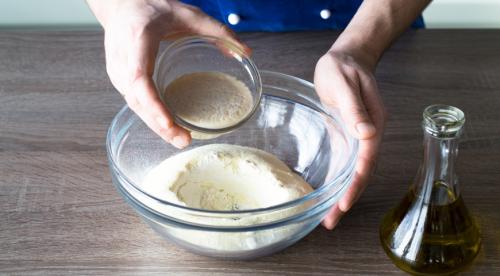 Пицца на сковороде за 20 минут. Способ приготовления: 10