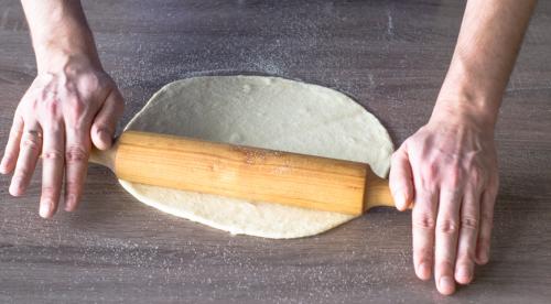 Пицца на сковороде за 20 минут. Способ приготовления: 14