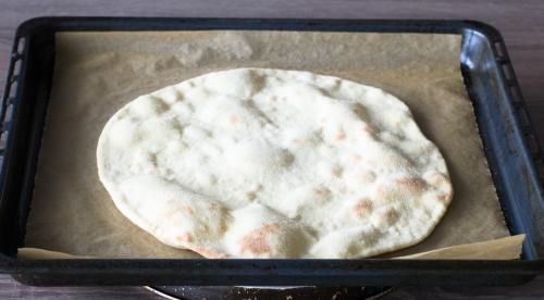 Пицца на сковороде за 20 минут. Способ приготовления: 15