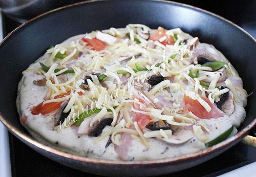 Пицца на сковороде за 10 минут. Заливная пицца на сковороде за 10 минут: рецепт на сметане и майонезе 32 Пицца на сковороде за 10 минут. Заливная пицца на сковороде за 10 минут: рецепт на сметане и майонезе 32