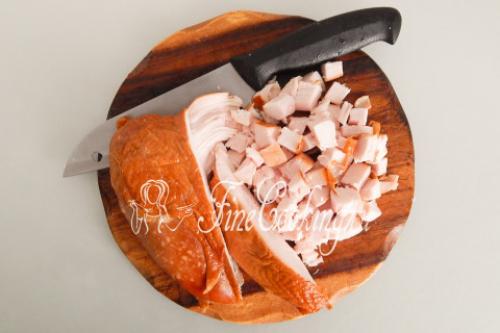 Салаты с копченой курицей без майонеза - 13 домашних вкусных рецептов 12 Салаты с копченой курицей без майонеза - 13 домашних вкусных рецептов 12