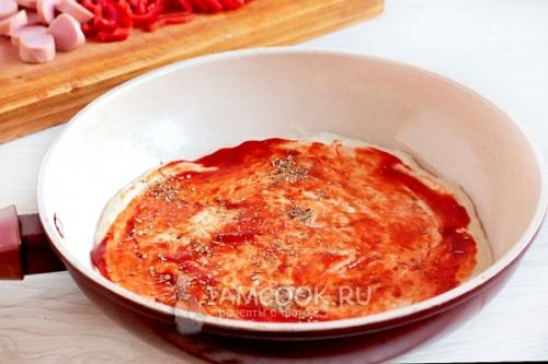 Быстрая пицца на сковороде. Пицца на сковороде быстро и вкусно. Быстрая пицца за 10 минут 27 Быстрая пицца на сковороде. Пицца на сковороде быстро и вкусно. Быстрая пицца за 10 минут 27