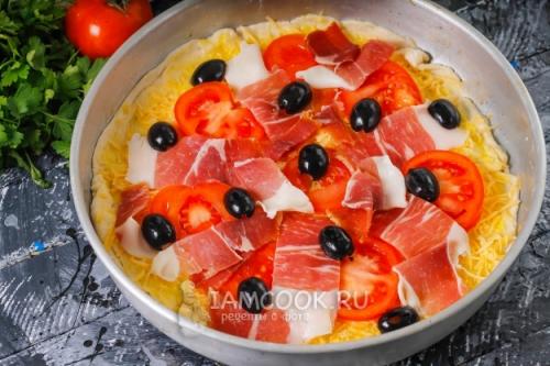 Тесто без дрожжей для пиццы на сковороде. Тесто для пиццы без дрожжей на воде — 5 минутный рецепт 25 Тесто без дрожжей для пиццы на сковороде. Тесто для пиццы без дрожжей на воде — 5 минутный рецепт 25