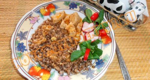 Гуляш из курицы, как в садике. Гуляш из куриной грудки