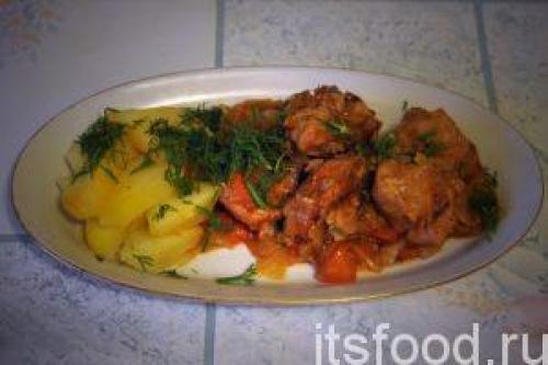 Кролик рецепт с капустой. Кролик тушеный с капустой