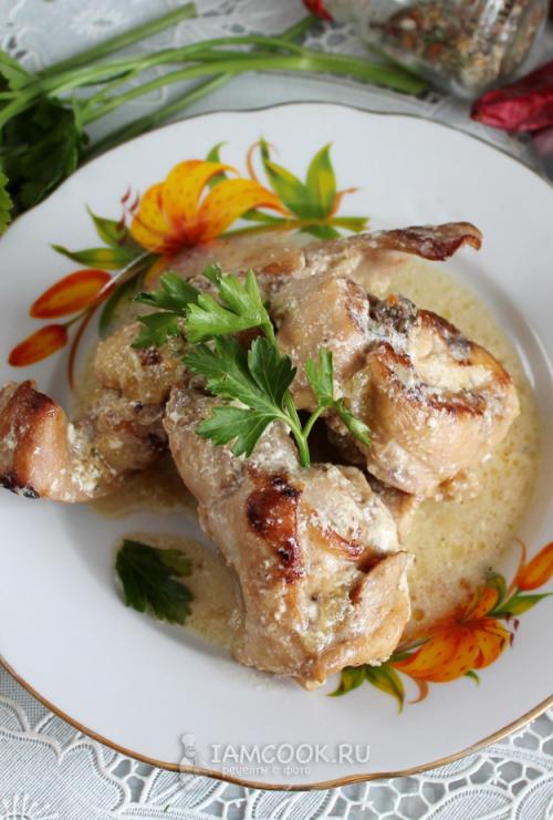 Тушеный кролик в сметане. Кролик, тушеный в сметане – 8 пошаговых рецептов приготовления 36