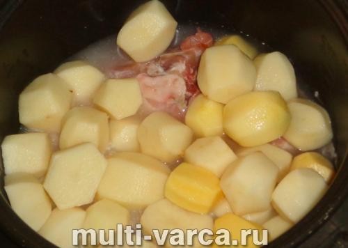 Гуляш из кролика с томатом. Гуляш из кролика с грибами 13