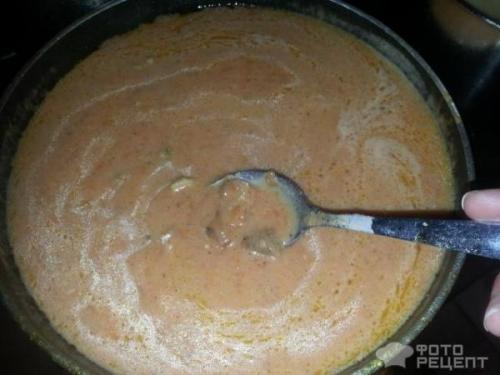 Гуляш, как в садике со сметаной. Рецепт: Гуляш - как в детском садике