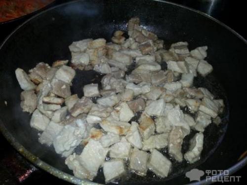 Гуляш, как в садике со сметаной. Рецепт: Гуляш - как в детском садике