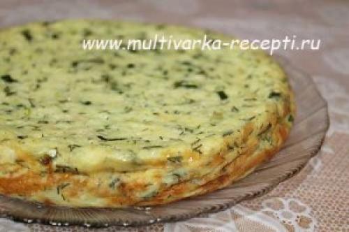 Запеканка из кабачков кружочками в мультиварке. Запеканка из кабачков с сыром в мультиварке