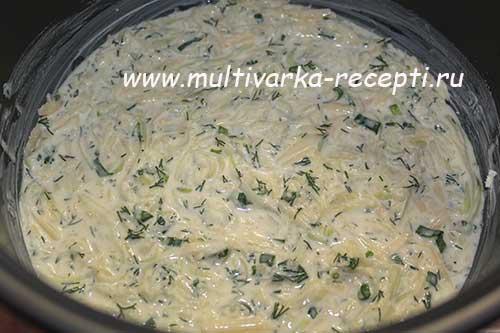 Запеканка из кабачков кружочками в мультиварке. Запеканка из кабачков с сыром в мультиварке