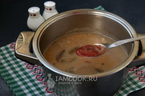 Гуляш из говядины с подливкой. Сливочный гуляш из говядины 22 Гуляш из говядины с подливкой. Сливочный гуляш из говядины 22