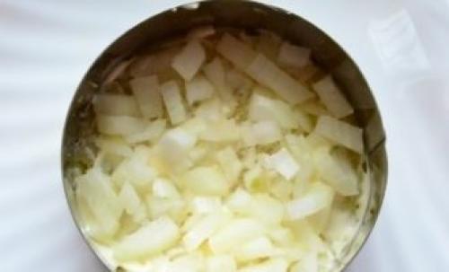 Мимоза с сардиной в томате. Классический рецепт салата мимоза с консервами и сыром