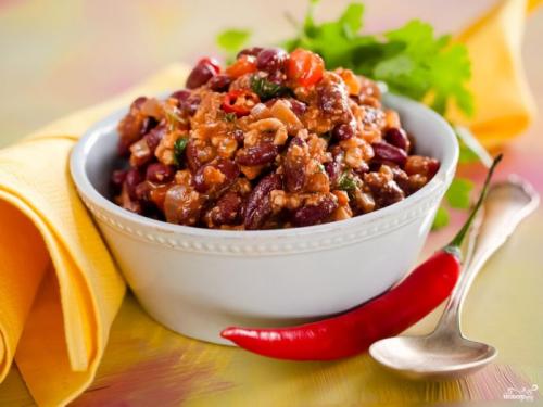 Как подается олия. Как делать лобио из красной фасоли