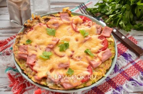 Пицца из кабачков на сковороде — простые и вкусные рецепты за 10 минут 23
